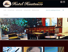 Tablet Screenshot of hotel-huatusco.com